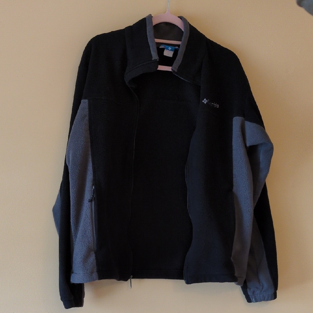 Columbia Mens Fleece, Sz L